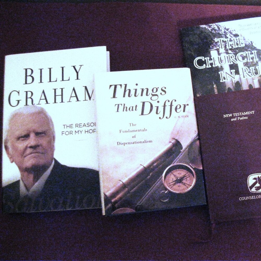 "The Reason for My Hope" Hardcover Book Billy Graham(NEW) plus 5 additonal Books